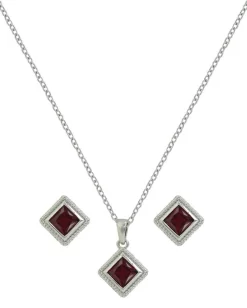 Montana Silversmiths Womens Under A Crimson Moon Jewelry Set