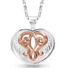 Montana Silversmiths Inner Beauty Heart Necklace