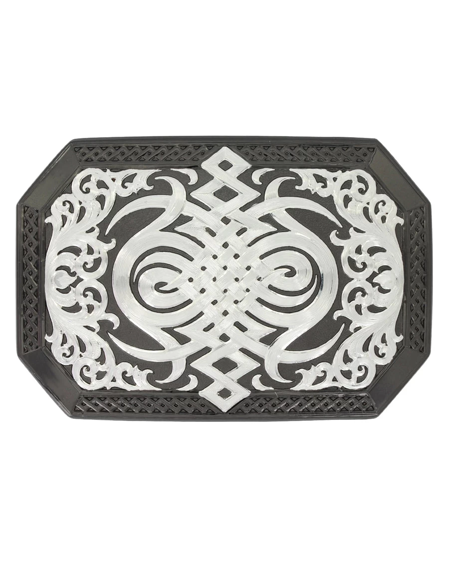 Montana Silversmiths Western Celtic Knot Buckle 1 Montana Silversmiths Western Celtic Knot Buckle