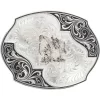 Montana Silversmiths Men's Lace Whisper Flourish Belt Buckle