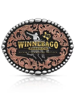 Montana Silversmiths Men's Dale Brisby Winnebago Rodeo Buckle