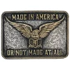 Montana Silversmiths Men's Silver & Gold Made In America Buckle