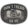 Montana Silversmiths Men's Don't Tread On Me Belt Buckle