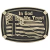 Montana Silversmiths In God We Trust Heritage Attitude Buckle