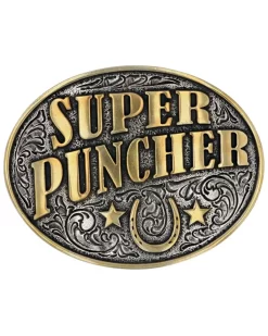 Montana Silversmiths Dale Brisby Super Puncher Attitude Belt Buckle