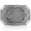 Montana Silversmiths Gunmetal Celtic Knot Belt Buckle