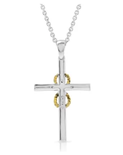 Montana Silversmiths Eternal Faith Cross Necklace