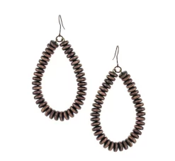 Montana Silversmiths BOHO Bronze Bead Teardrop Attitude Earrings