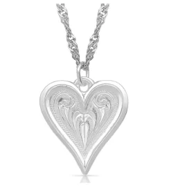 Montana Silversmiths Just My Heart Necklace
