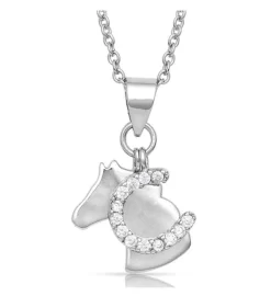 Montana Silversmiths Horsing Around Charm Necklace