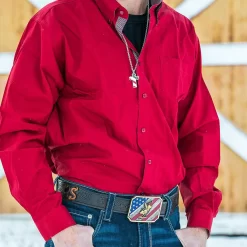 Montana Silversmiths Born In The USA Patriotic Cross Necklace -Montana Silversmiths 2487535 3 78275.1632864919