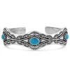 Montana Silversmiths Seeing Eye Aztec Silver Cuff Bracelet