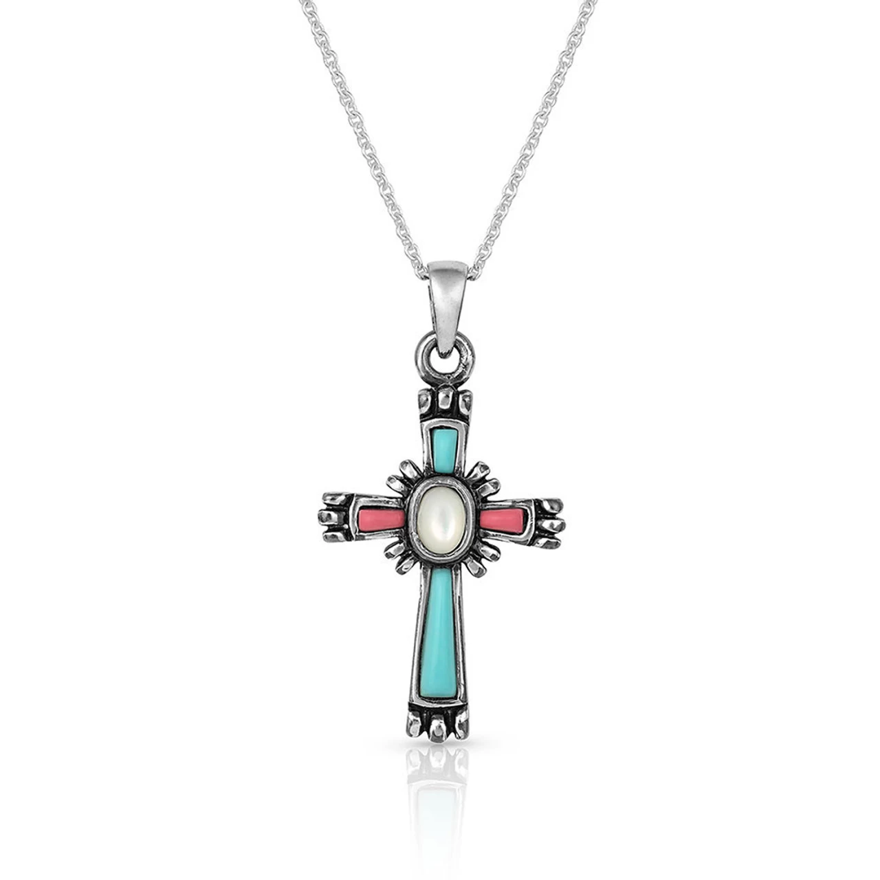 Montana Silversmiths Faith Beaming Cross Necklace 1 Montana Silversmiths Faith Beaming Cross Necklace