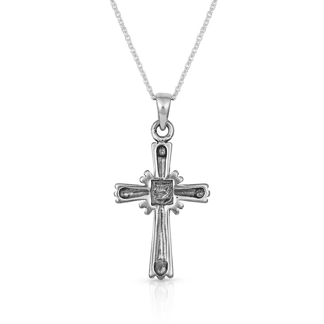 Montana Silversmiths Faith Beaming Cross Necklace 2 Montana Silversmiths Faith Beaming Cross Necklace - Image 2