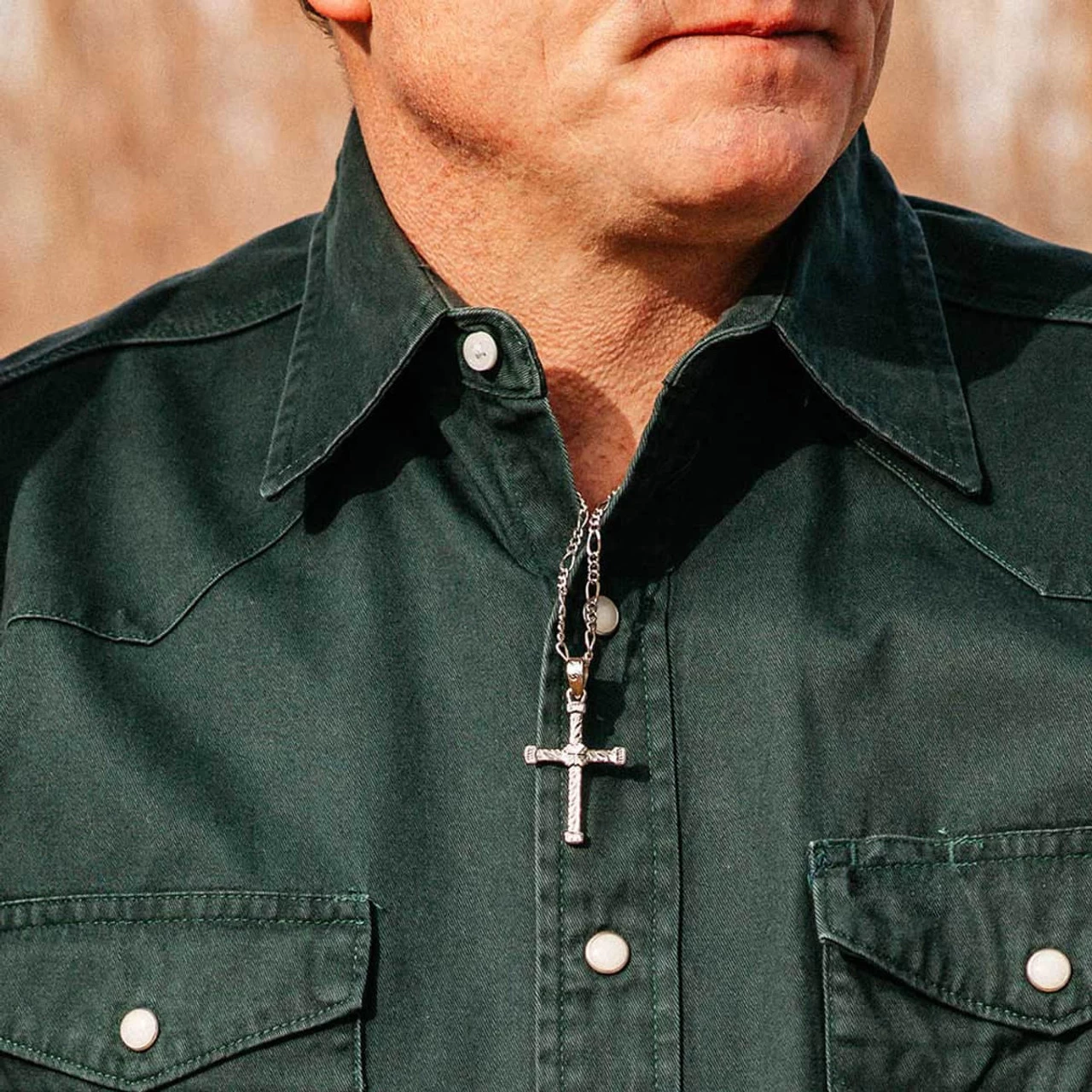 Montana Silversmiths Binding In Faith Cross Necklace 3 Montana Silversmiths Binding In Faith Cross Necklace - Image 3