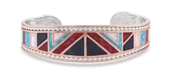 Montana Silversmiths American Legends Curved Cuff Bracelet
