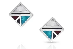 Montana Silversmiths American Legends Studded Earrings