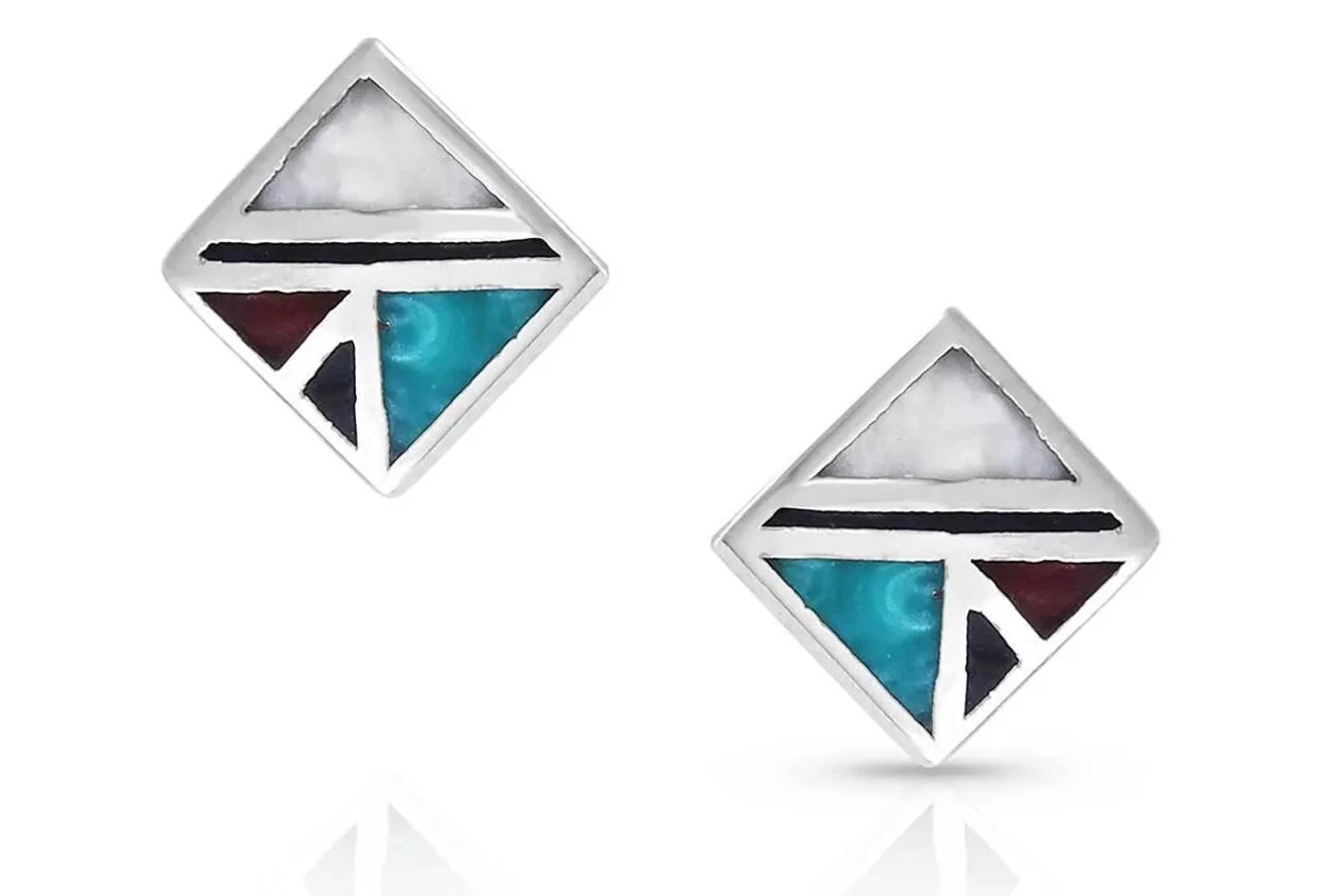 Montana Silversmiths American Legends Studded Earrings 1 Montana Silversmiths American Legends Studded Earrings