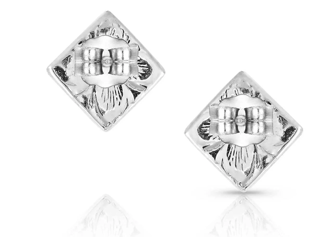 Montana Silversmiths American Legends Studded Earrings 2 Montana Silversmiths American Legends Studded Earrings - Image 2