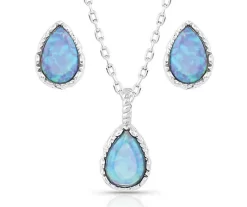Montana Silversmiths Captivating Teardrop Jewelry Set