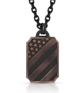 Montana Silversmiths All American Bronze Necklace