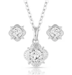 Montana Silversmiths Makin' Memories Crystal Jewelry Set