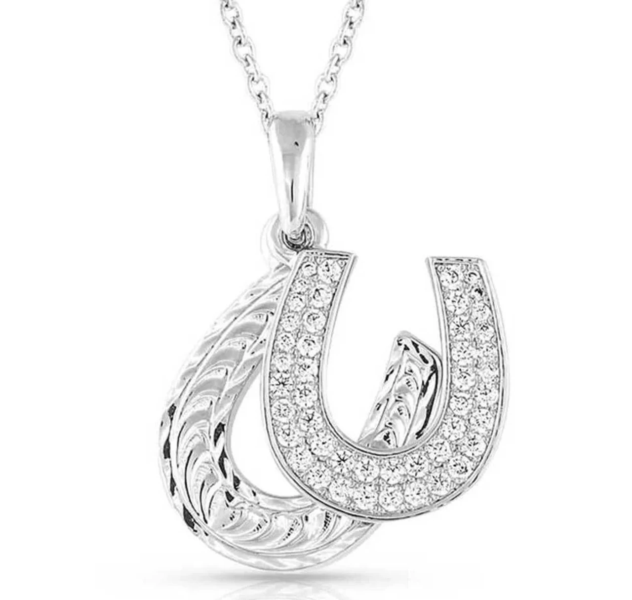 Montana Silversmiths Country Charm Horseshoe Necklace 1 Montana Silversmiths Country Charm Horseshoe Necklace