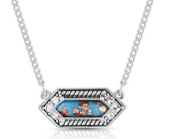 Montana Silversmiths Miner's Cobalt Turquoise Necklace