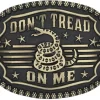 Montana Silversmiths Gadsden Snake Heritage Attitude Buckle