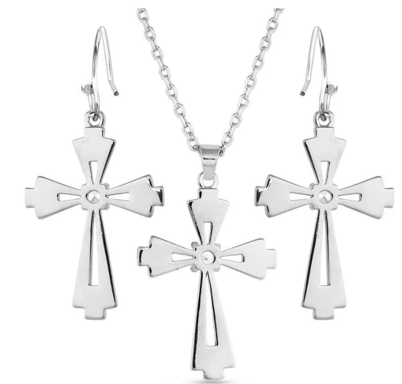 Montana Silversmiths Extended Faith Cross Jewelry Set 2 Montana Silversmiths Extended Faith Cross Jewelry Set - Image 2