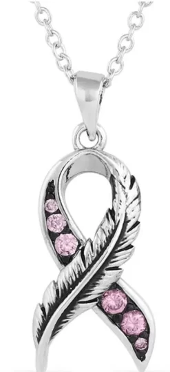 Montana Silversmiths Feather Of Hope Necklace