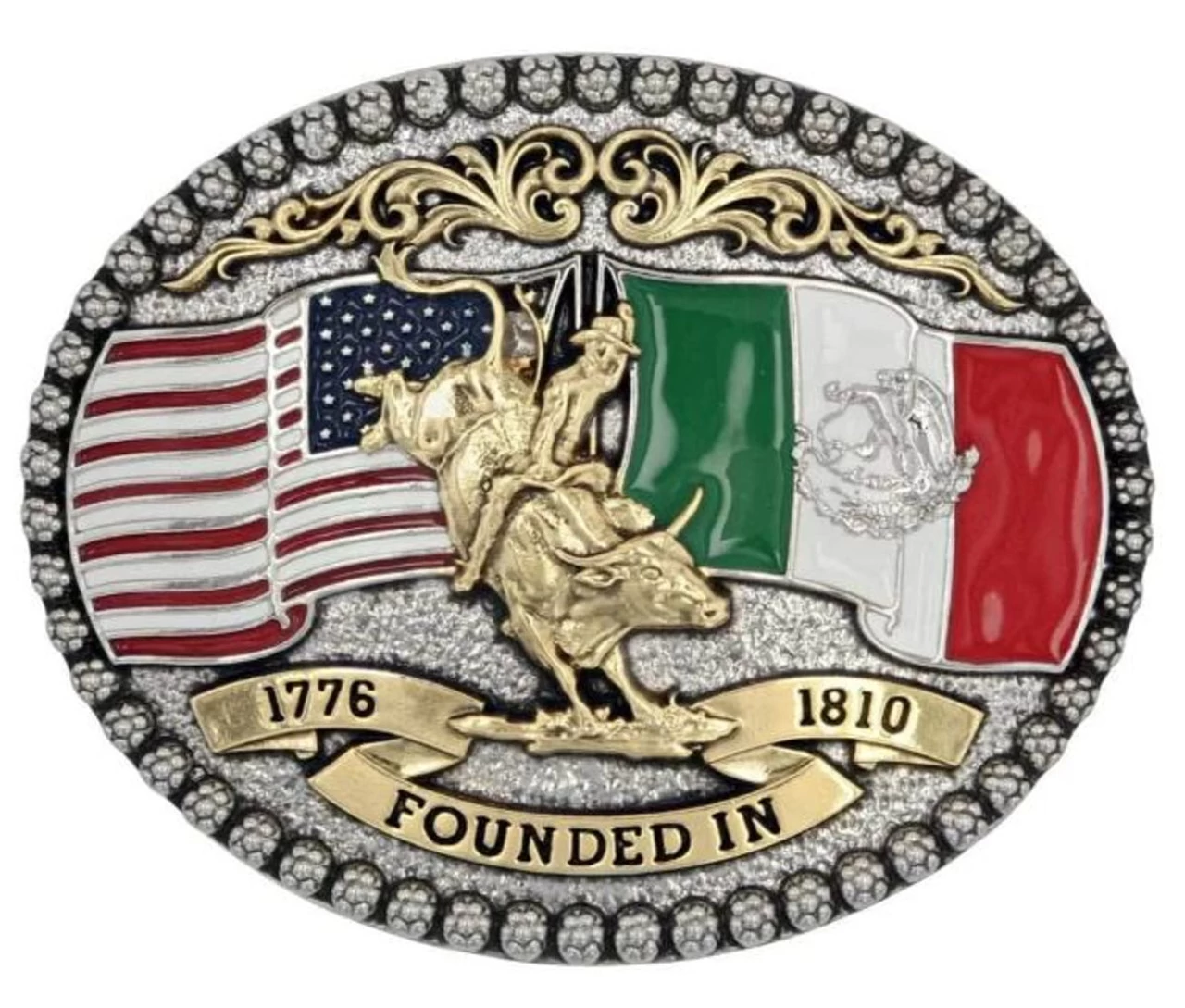 Montana Silversmiths Independence Founded Attitude Buckle 1 Montana Silversmiths Independence Founded Attitude Buckle