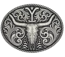 Montana Silversmiths Montana Silversmith Strength Of Yellowstone Attitude Buckle