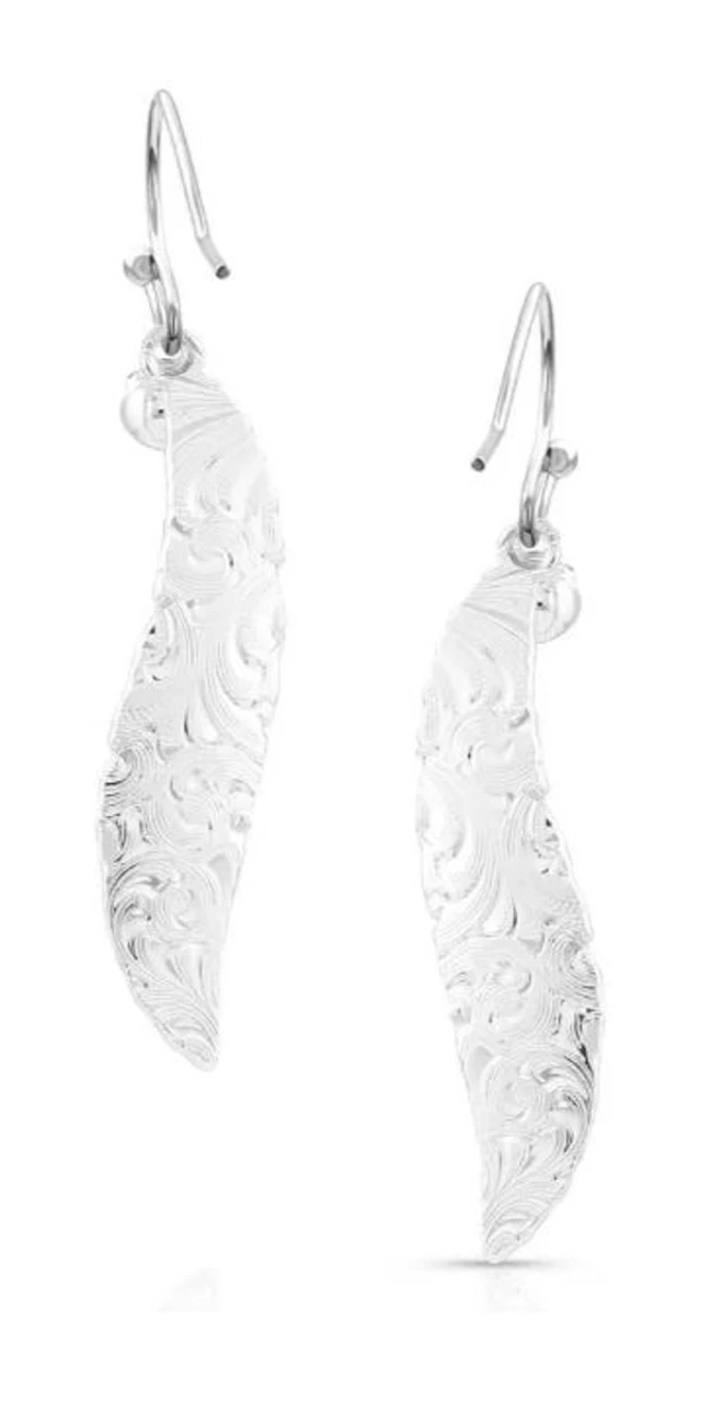 Montana Silversmiths Cinderella Liberty American Made Earrings 2 Montana Silversmiths Cinderella Liberty American Made Earrings - Image 2