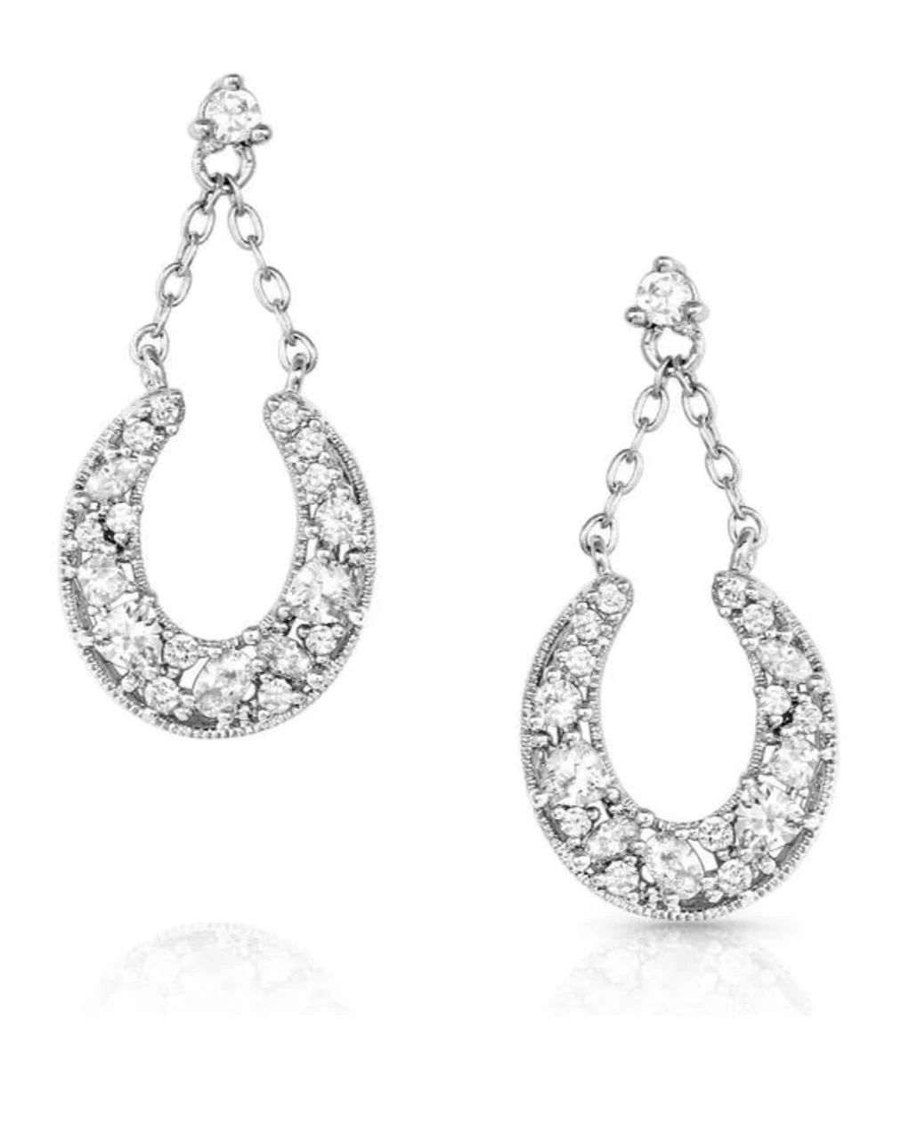 Montana Silversmiths Intentional Luck Crystal Drop Earrings 1 Montana Silversmiths Intentional Luck Crystal Drop Earrings