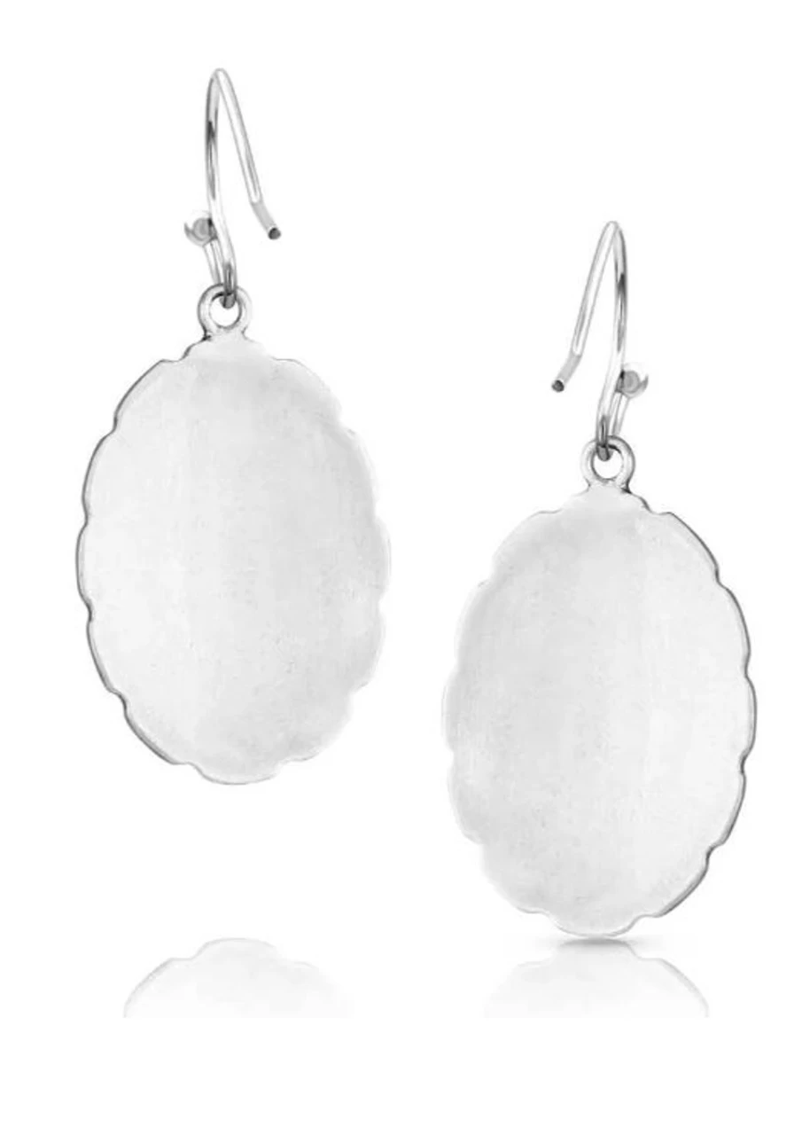 Montana Silversmiths Into The Blue Turquoise Earrings 2 Montana Silversmiths Into The Blue Turquoise Earrings - Image 2