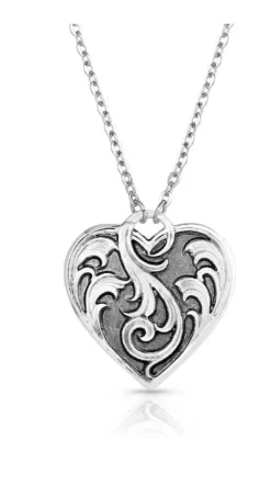 Montana Silversmiths Ace Of Hearts Necklace