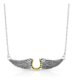 Montana Silversmiths Destined Horseshoe Necklace