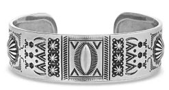 Montana Silversmiths Southwestern Symbols Cuff Bracelet