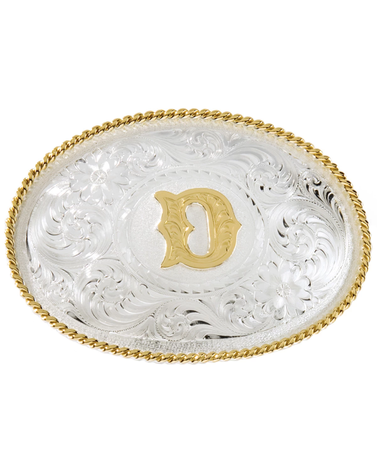 Montana Silversmiths Men's Initial "D" Buckle 1 Montana Silversmiths Men's Initial "D" Buckle