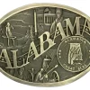 Montana Silversmiths Alabama State Heritage Attitude Belt Buckle
