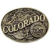 Montana Silversmiths Men's Colorado State Heritage Attitude Belt Buckle