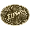 Montana Silversmiths Iowa State Heritage Attitude Belt Buckle