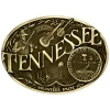 Montana Silversmiths Men's Tennessee State Heritage Attitude Belt Buckle