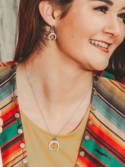 Montana Silversmiths NC5247 Womens Creating Your Luck Blossom Necklace Silver -Montana Silversmiths 3basvrpb 1