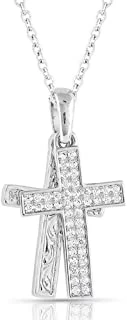 Montana Silversmiths Western Lifestyle Women's Cross Necklace