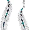 Montana Silversmiths Western Lifestyle Feather Earrings