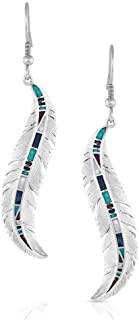 Montana Silversmiths Western Lifestyle Feather Earrings