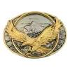 Montana Silversmiths Attitude Soaring Eagle Two Belt Buckle