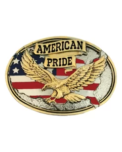 Montana Silversmiths Attitude American Eagle Belt Buckle